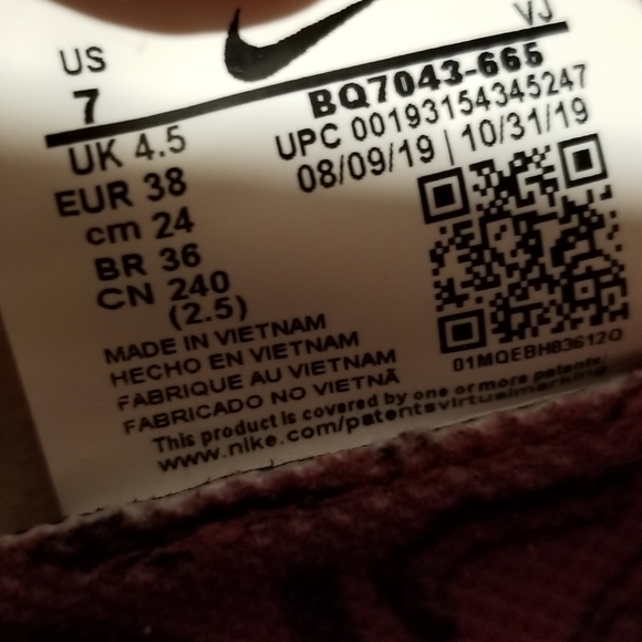 Nike Air Zoom SuperRep Shadowberry 7 - Picture 8 of 8